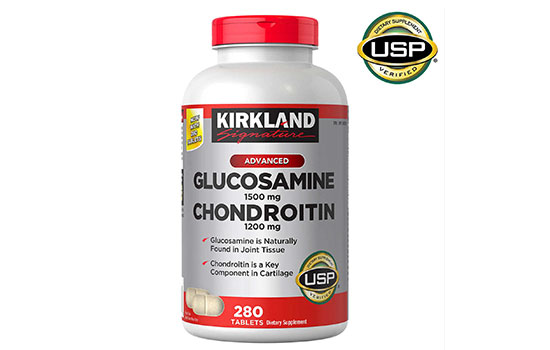 Kirkland Signature Glucosamine 1500 mg Chondroitin 1200 mg - 280 comprimés main image 0